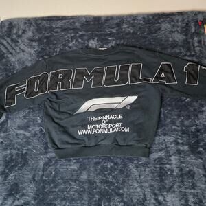 Formula 1 x PacSun Graphic Embroidered Long Sleeve Miami Crewneck - Size M